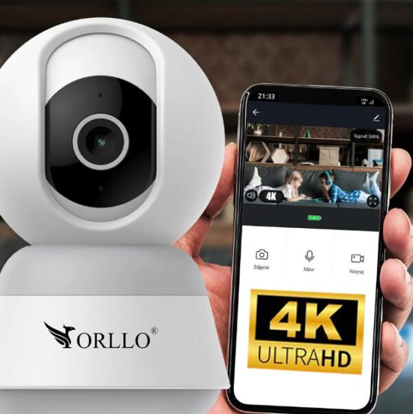 Kamera IP Orllo TW1 wewnętrzna 4K Tuya Wi-Fi - obrazek 5