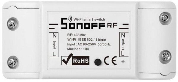 Inteligentny przełącznik WiFi + RF 433 Sonoff RF R2 - obrazek 6